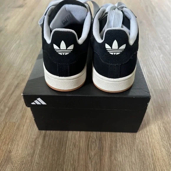 Adidas Campus Black White Sneakers - Picture 4 of 4